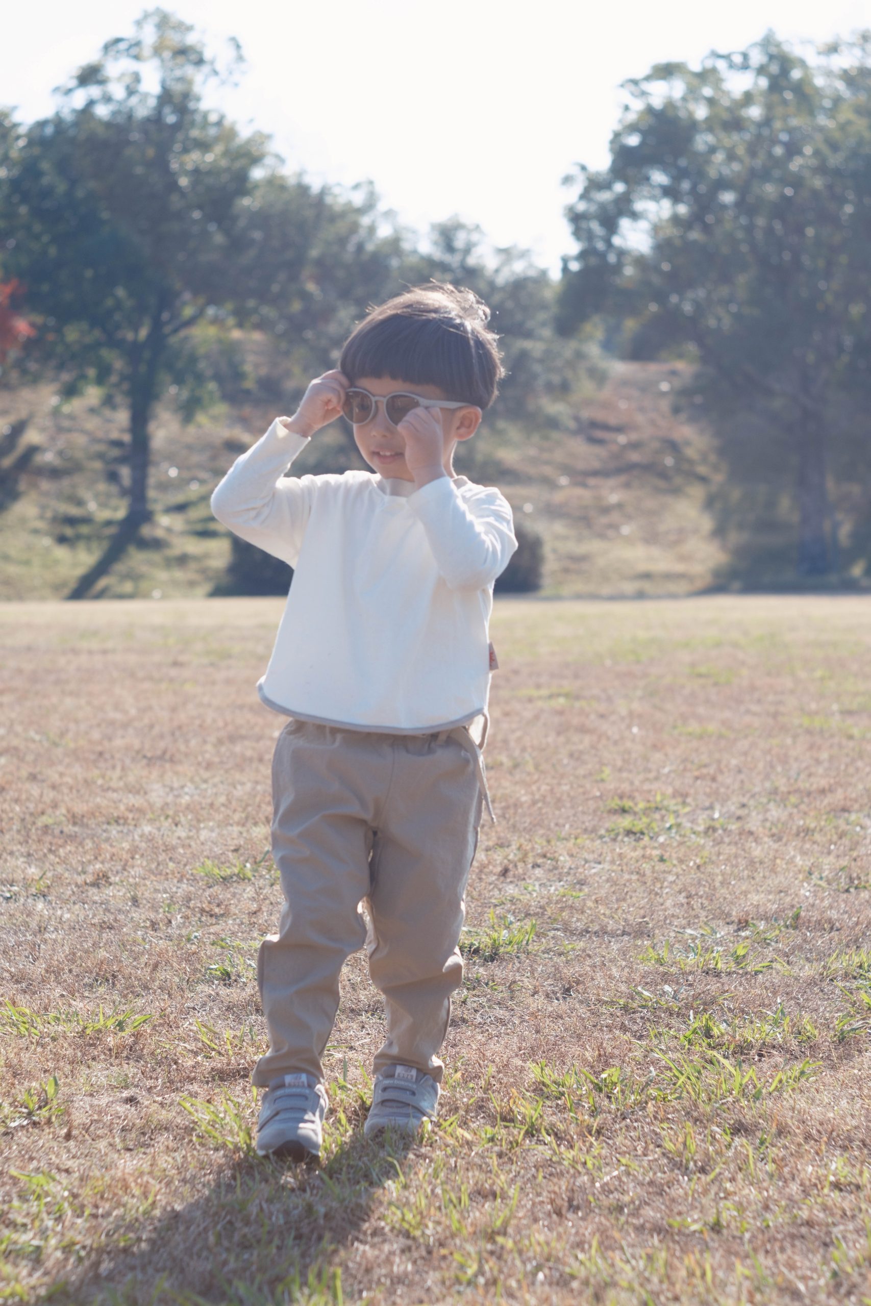 park to hike kids pantsの写真